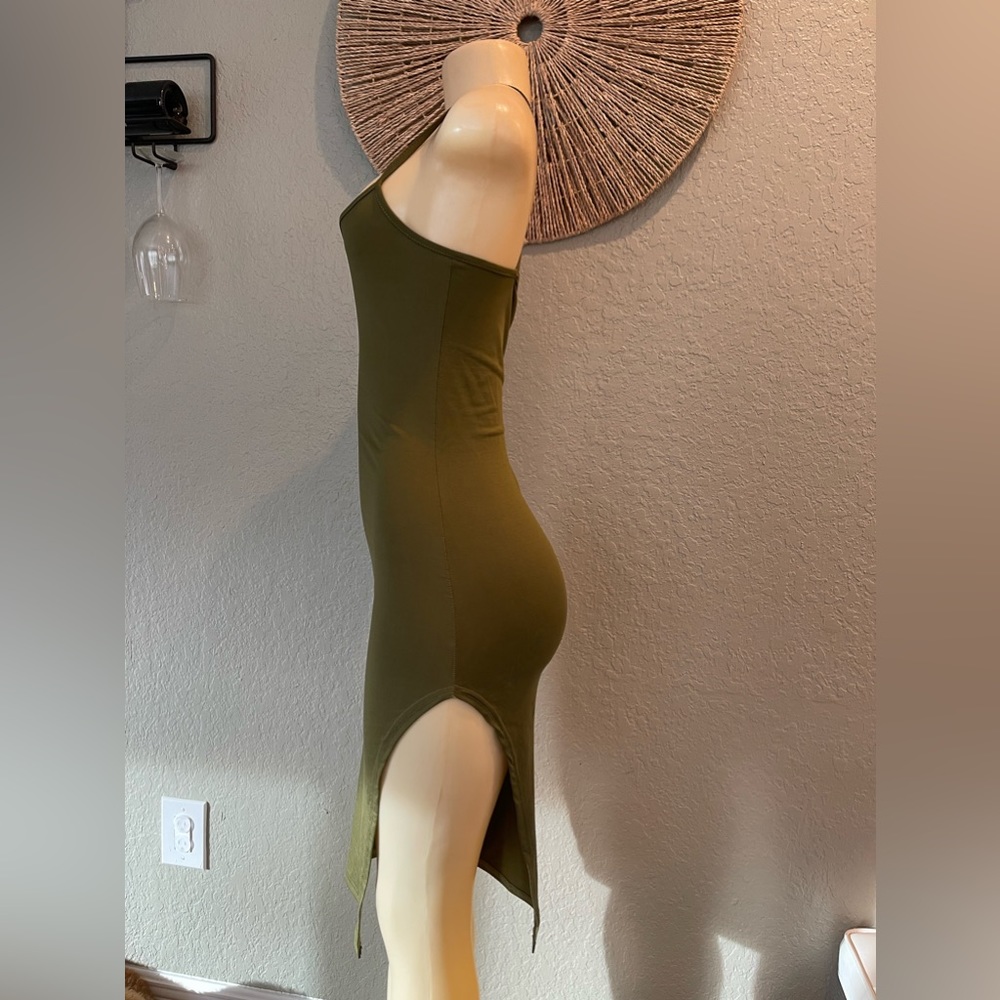 Olive  Bodycon - Picture 2 of 3